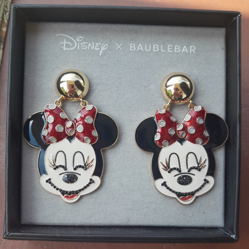 Disney X BaubleBar Minnie Earrings